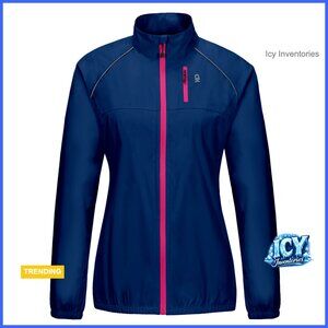 Lightweight Rain Cycling Stretch Jacket Windproof Waterproof Packable